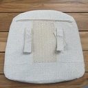 Bok outdoor dining chair cushion (Soft off white)