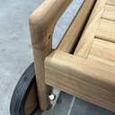 Jack outdoor adjustable lounger frame