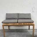 Jack outdoor sofa cushion set - 2 seater