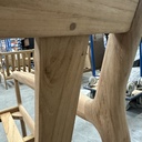 Teak Jack outdoor sofa - wooden frame
