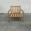 Teak Jack outdoor sofa - wooden frame