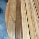 Circle outdoor dining table