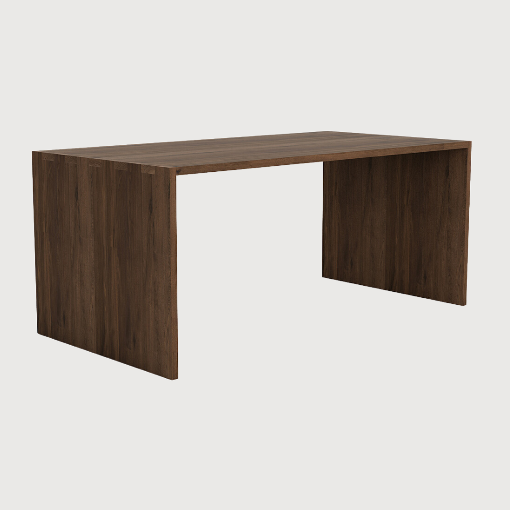 Walnut Office U table
