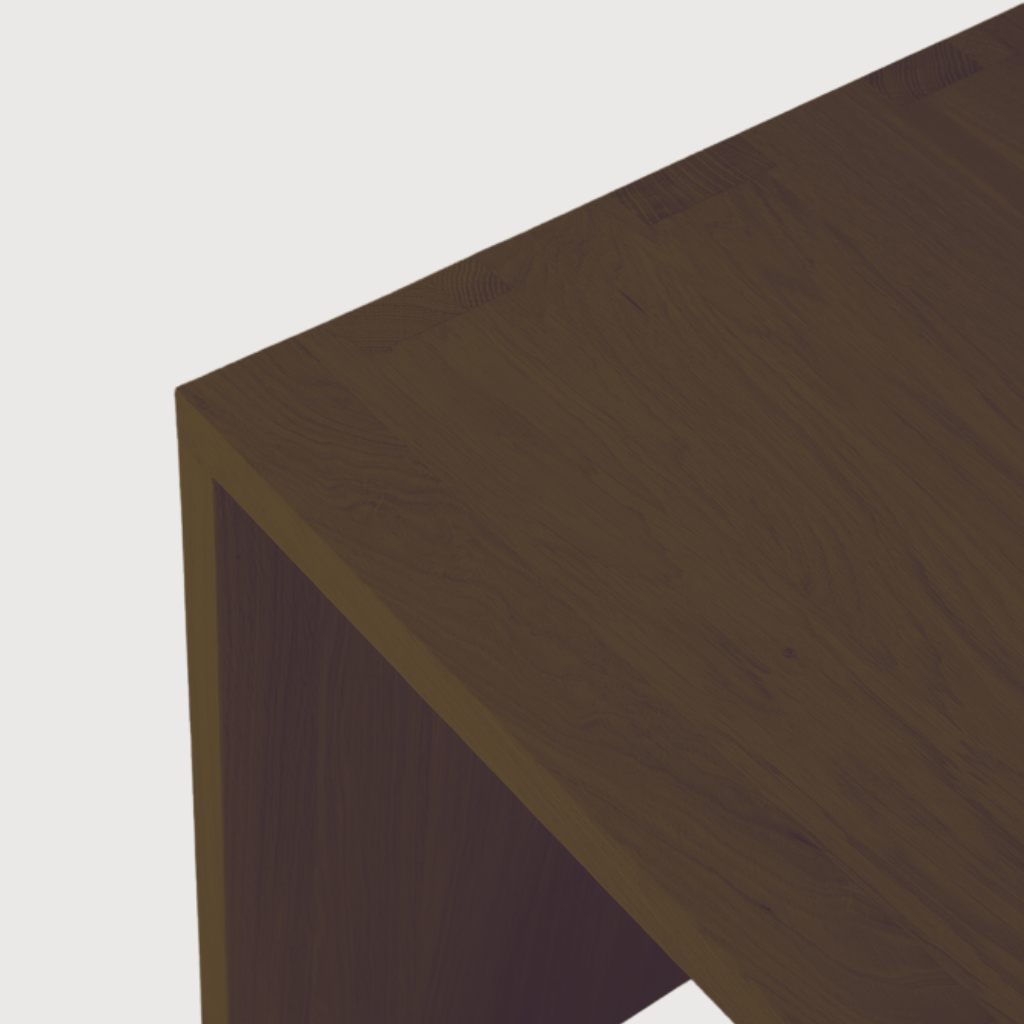 Walnut Office U table
