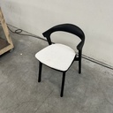 Bok outdoor dining chair cushion (Soft off white)