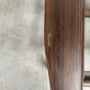 Rosewood Jack lounge chair - wooden frame