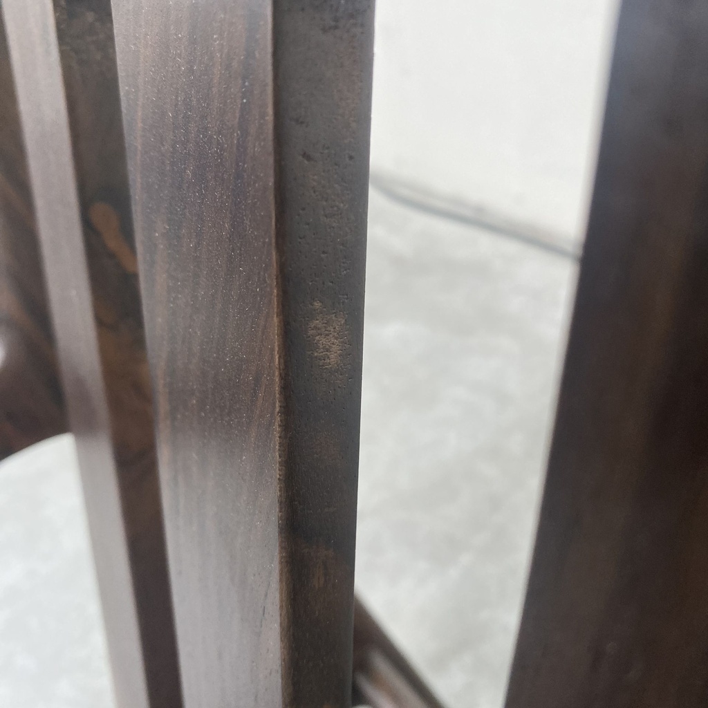 Rosewood Jack lounge chair - wooden frame