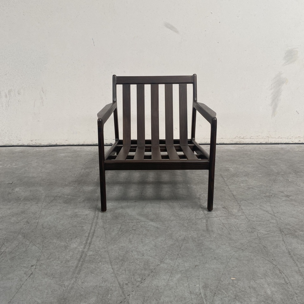 Rosewood Jack lounge chair - wooden frame