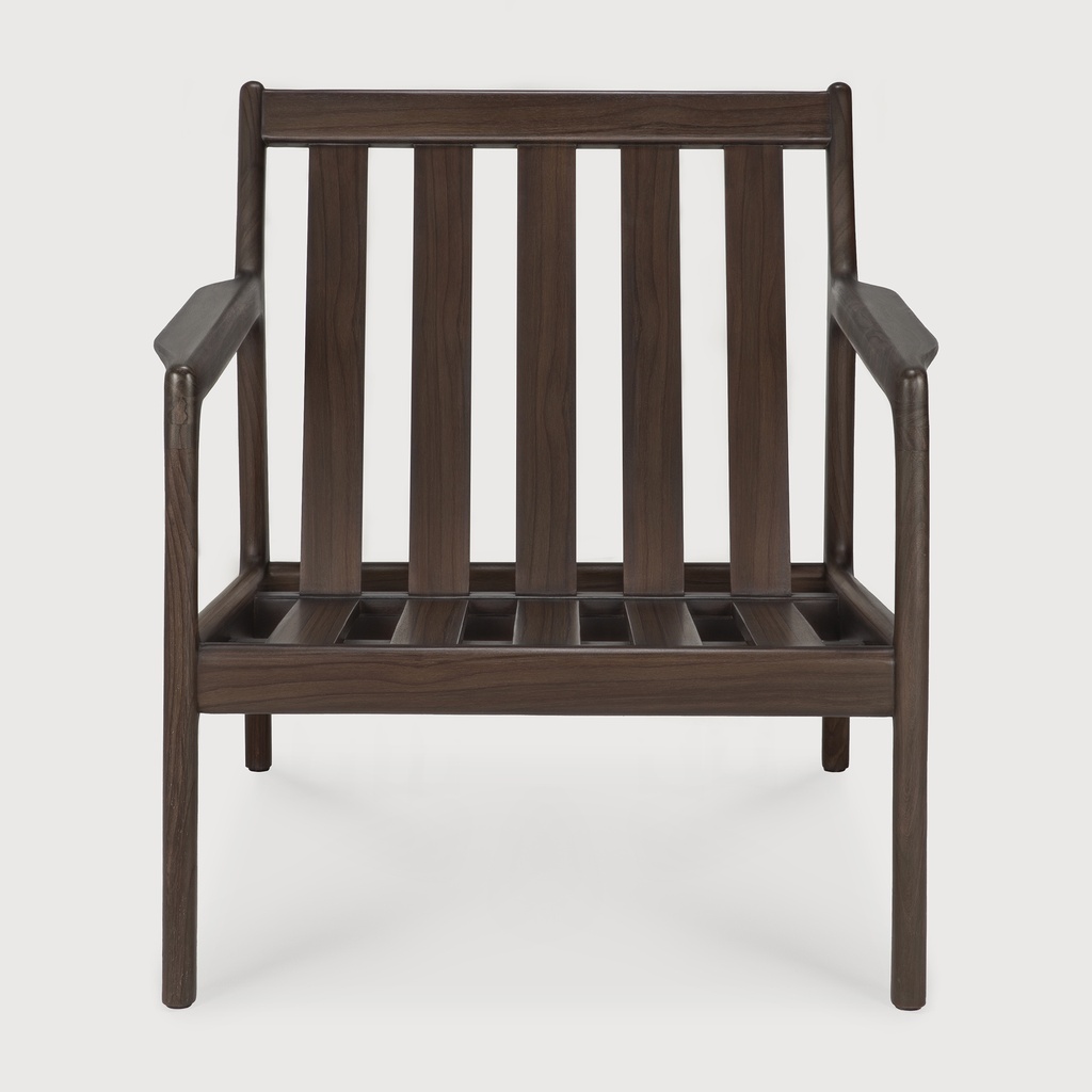 Rosewood Jack lounge chair - wooden frame