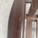 Rosewood Jack lounge chair - wooden frame