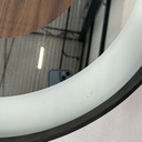 White Bullseye mirror tray