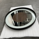 White Bullseye mirror tray