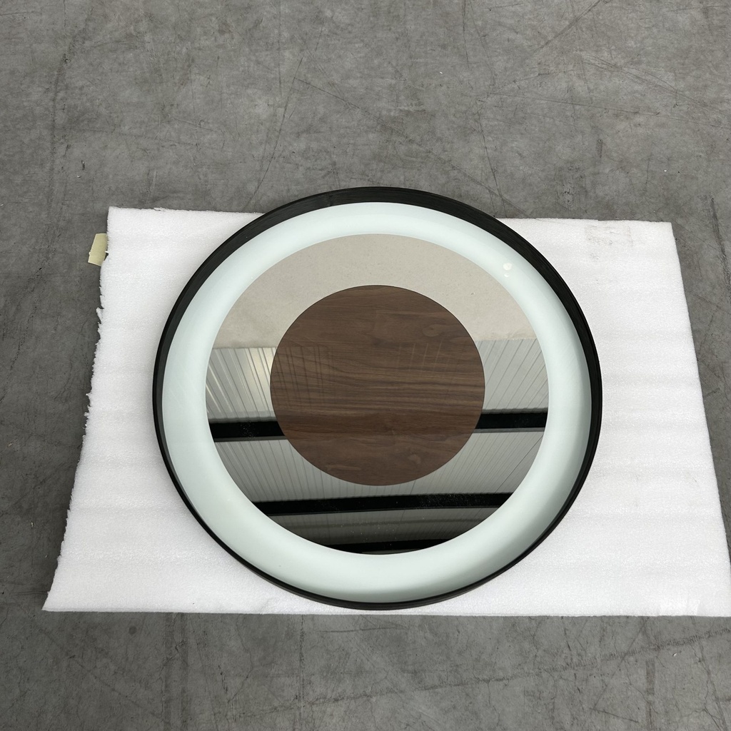 White Bullseye mirror tray