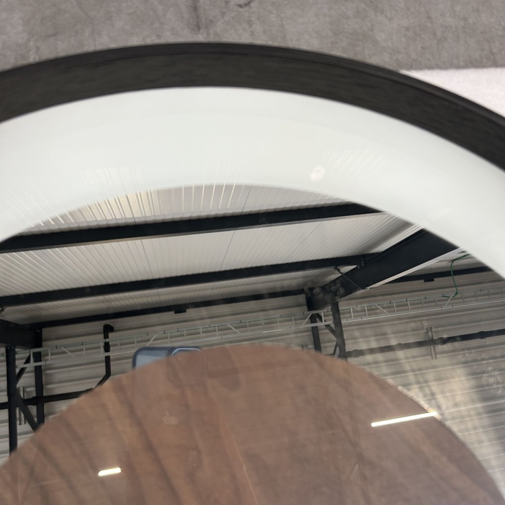 White Bullseye mirror tray