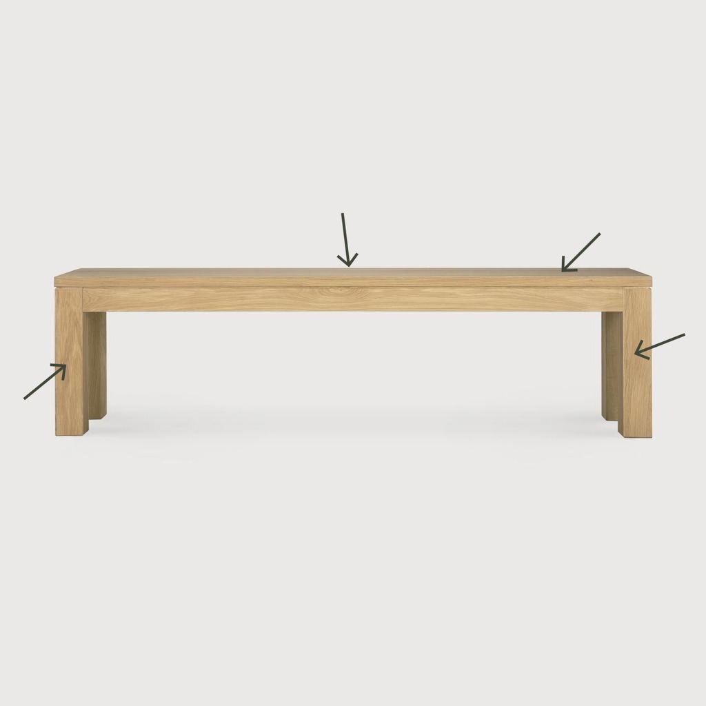 Straight bench