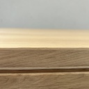 Double extendable dining table