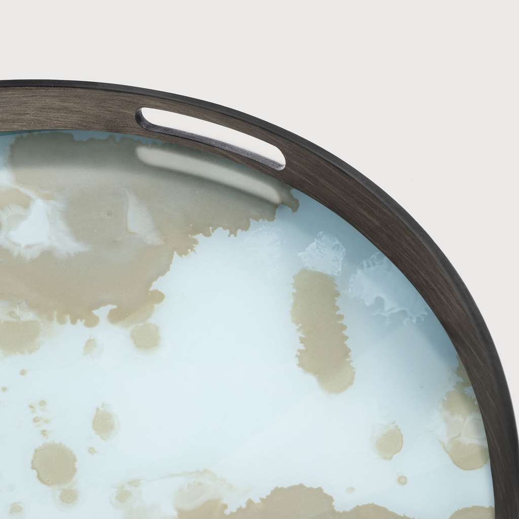Organic glass tray
