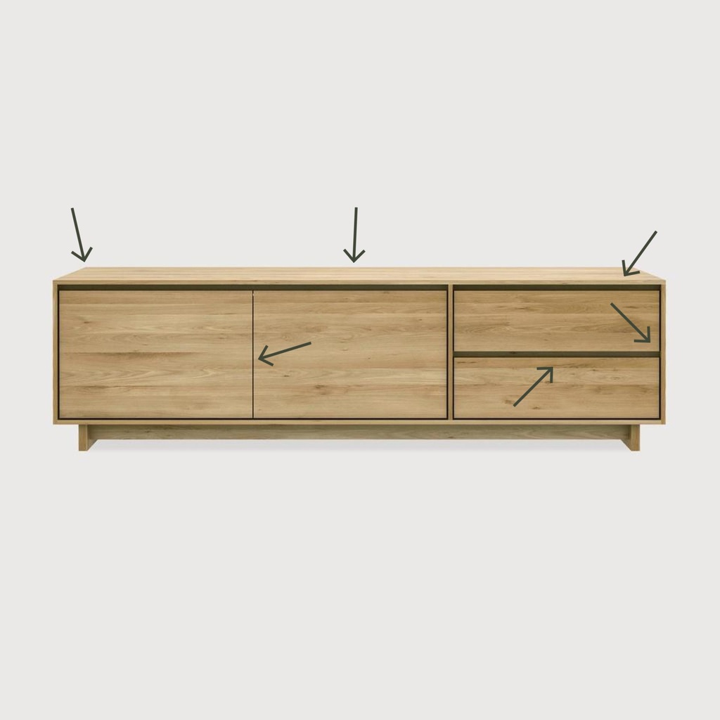 Wave TV cupboard