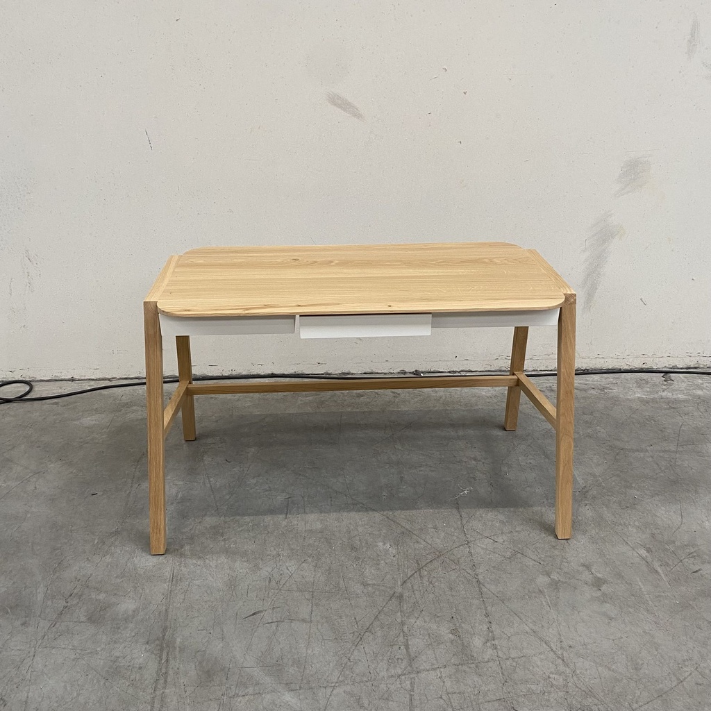 Verso Desk - 3 drawers - white