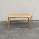 Verso Desk - 3 drawers - white