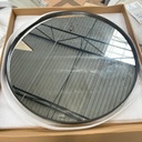 Aged wall mirror