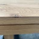 Double extendable dining table