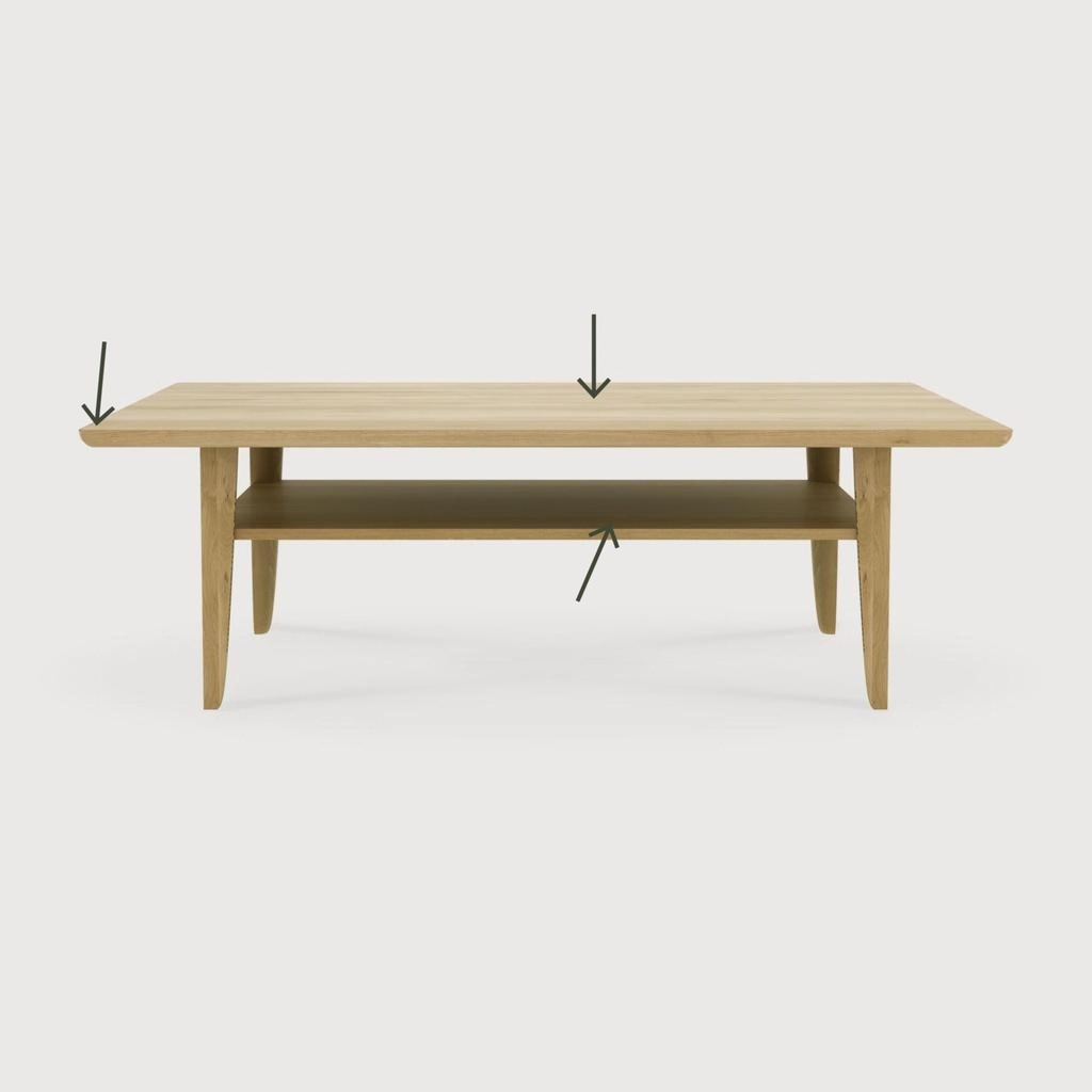 Oak Simple coffee table