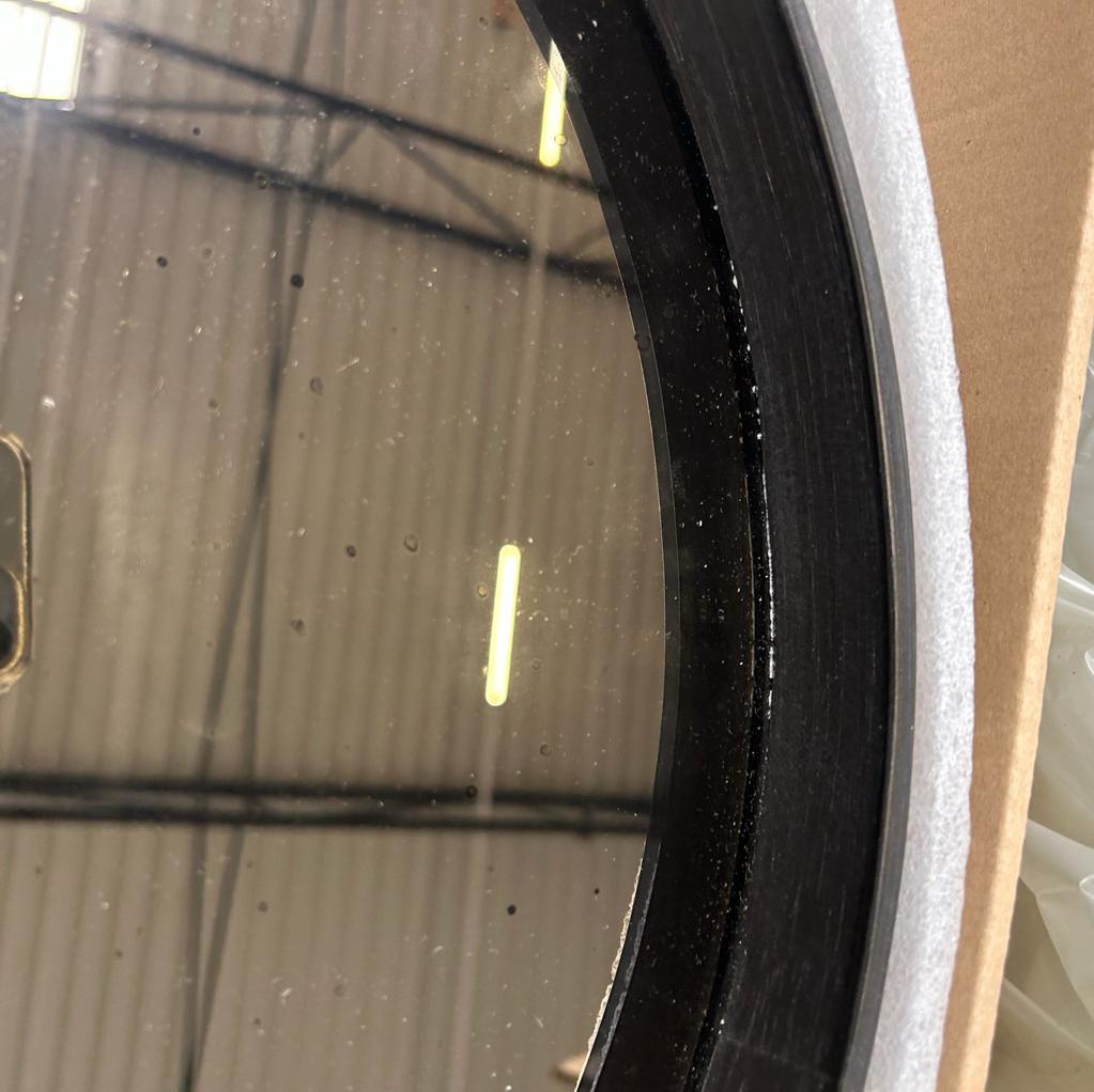 Aged mirror tray