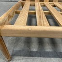 Teak Jack outdoor sofa - wooden frame