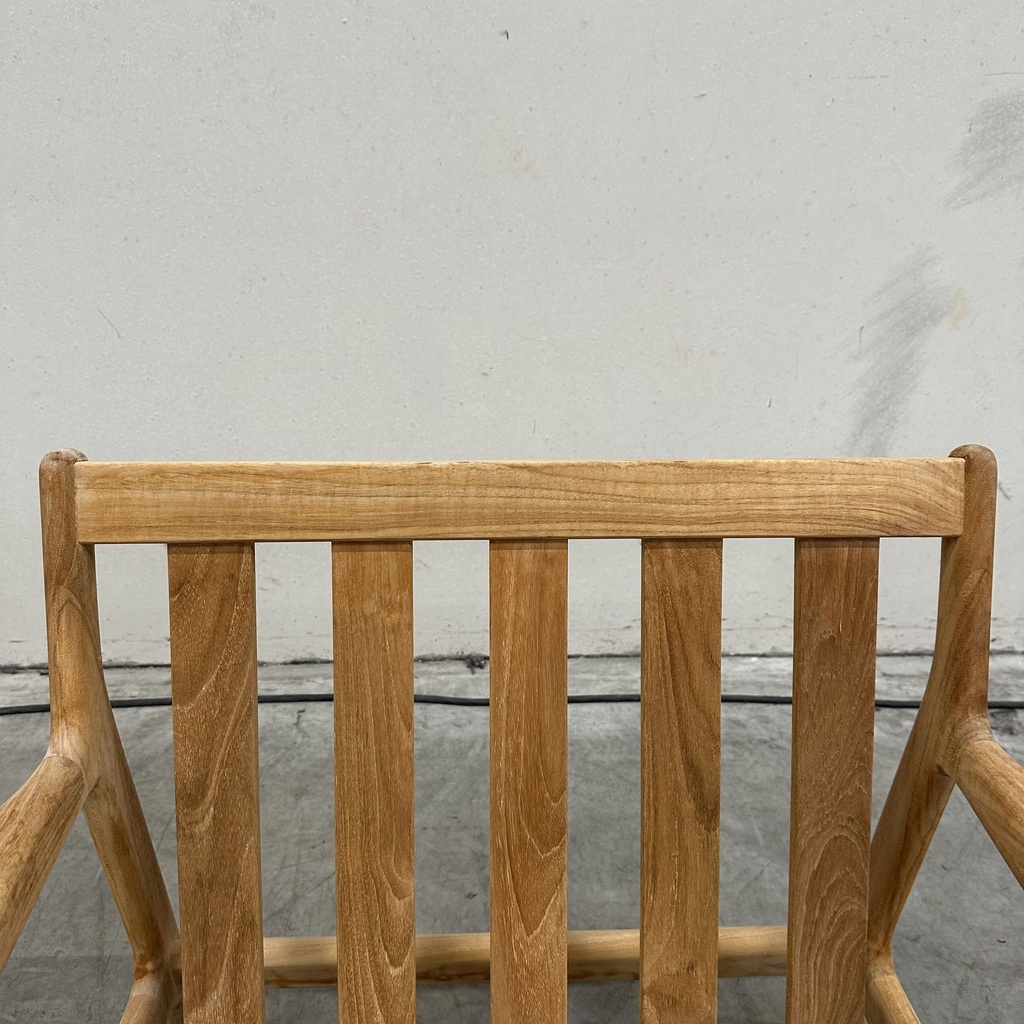 Teak Jack outdoor sofa - wooden frame