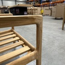 Teak Jack outdoor sofa - wooden frame