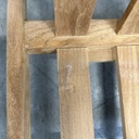 Teak Jack outdoor sofa - wooden frame