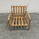 Teak Jack outdoor sofa - wooden frame