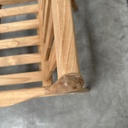Teak Jack outdoor sofa - wooden frame