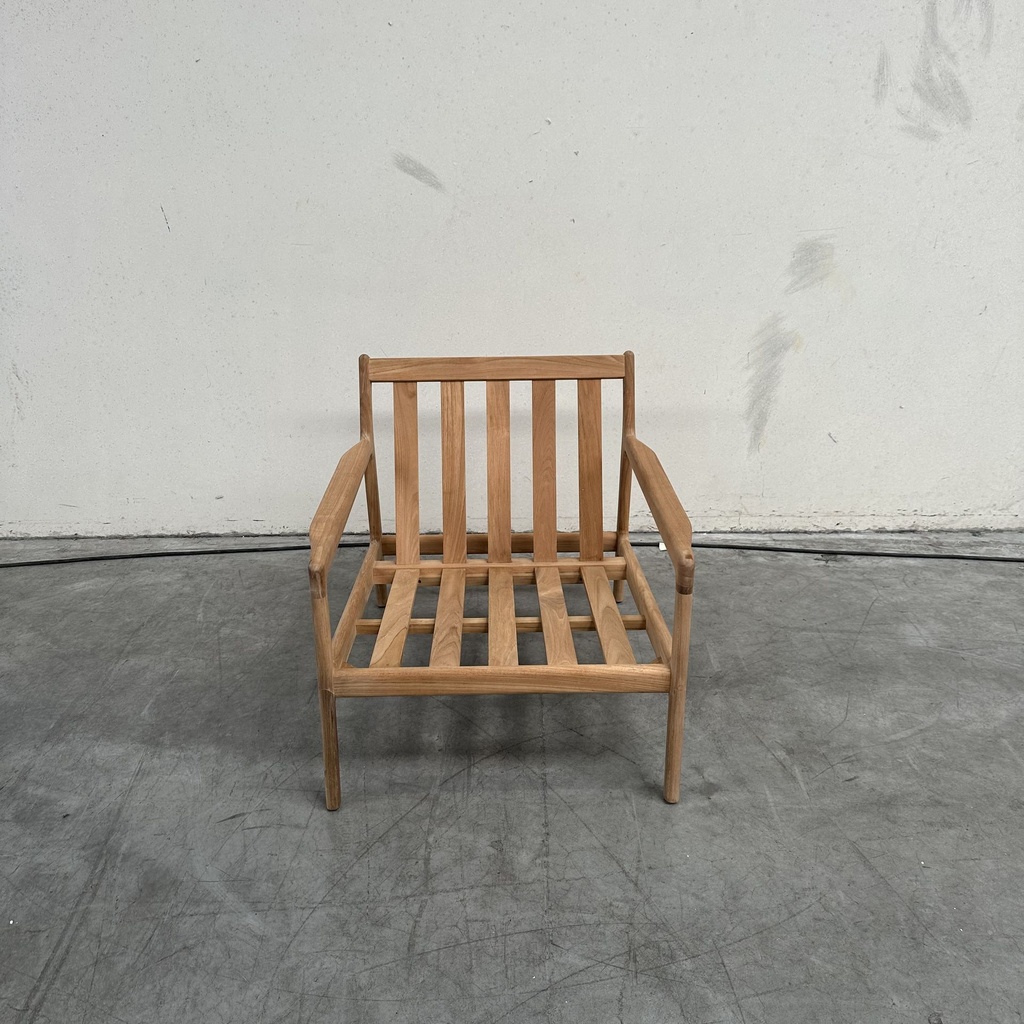 Teak Jack outdoor sofa - wooden frame