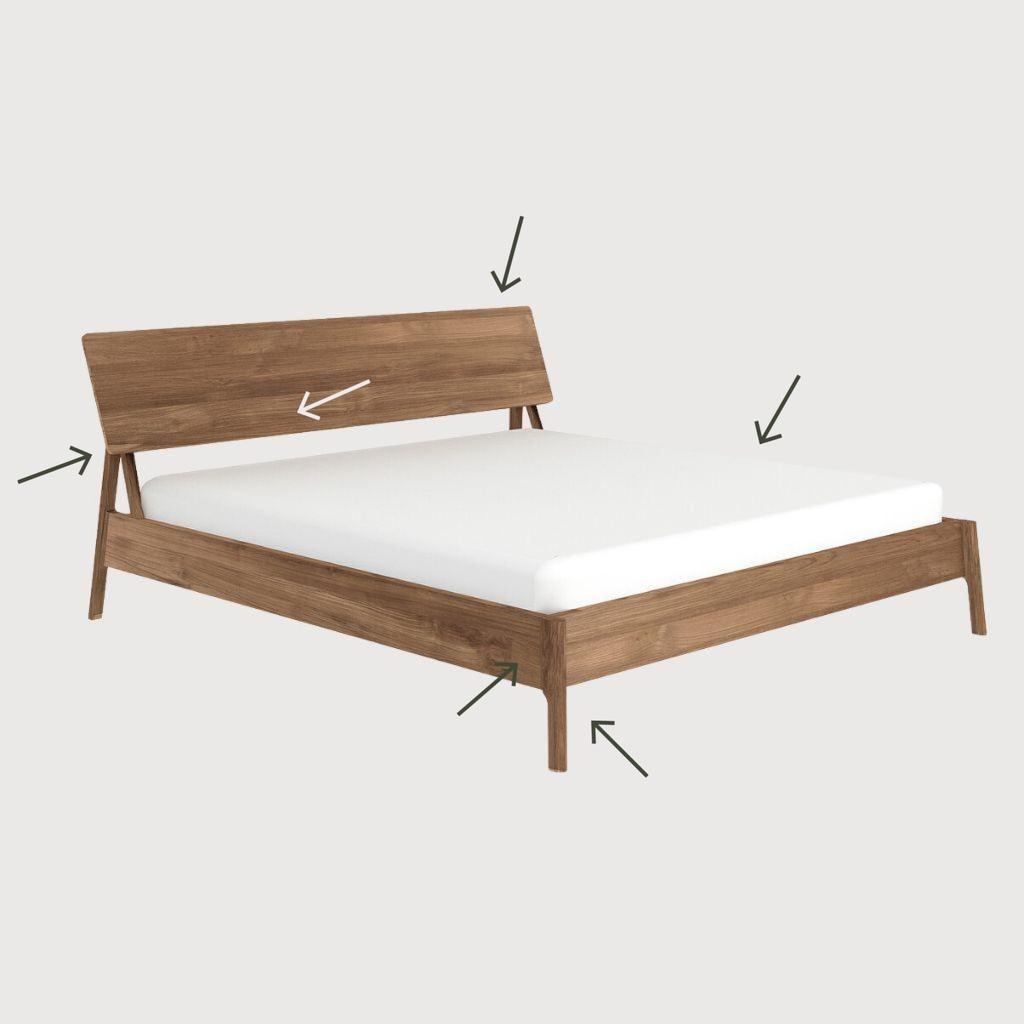 Teak Air bed