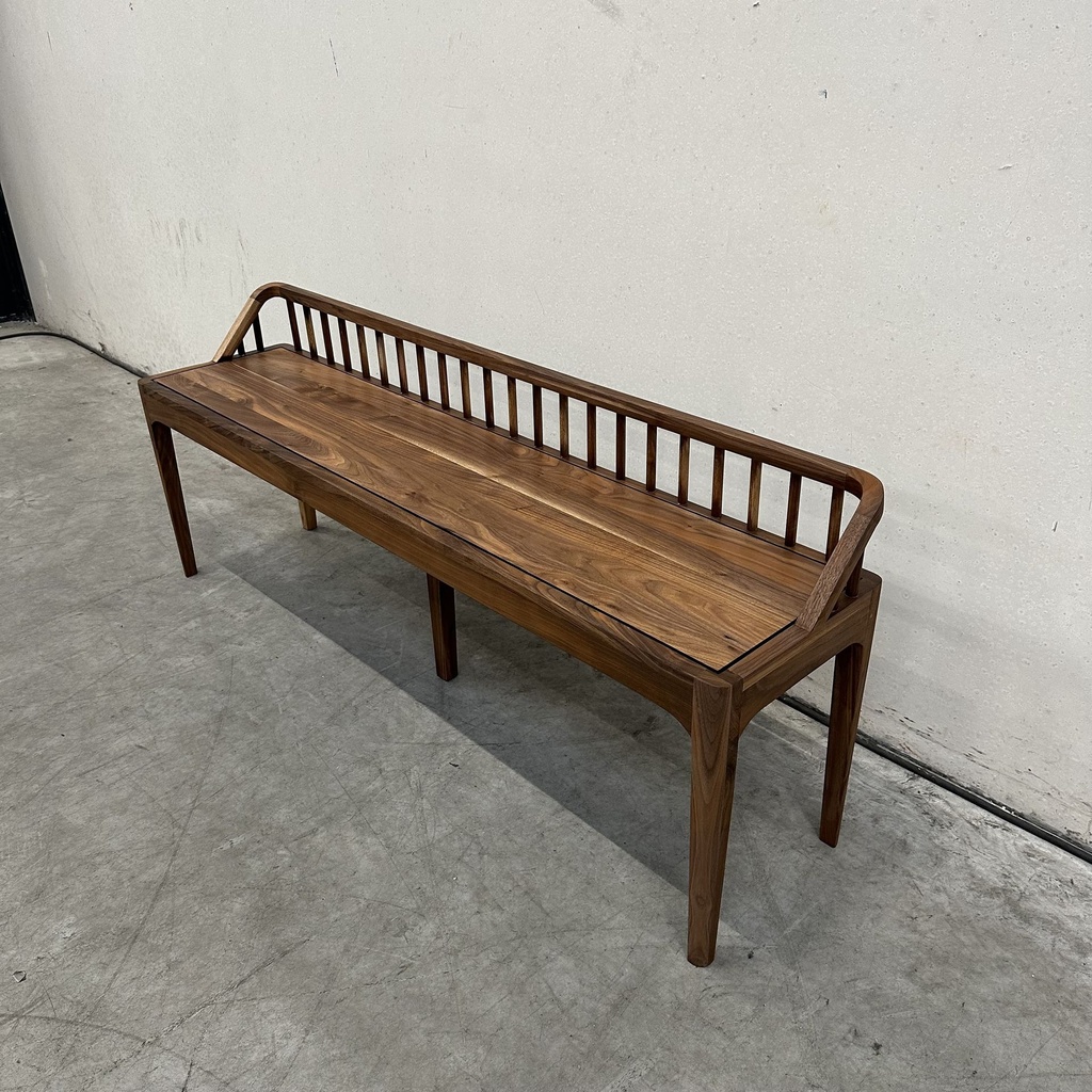Walnut Spindle bench