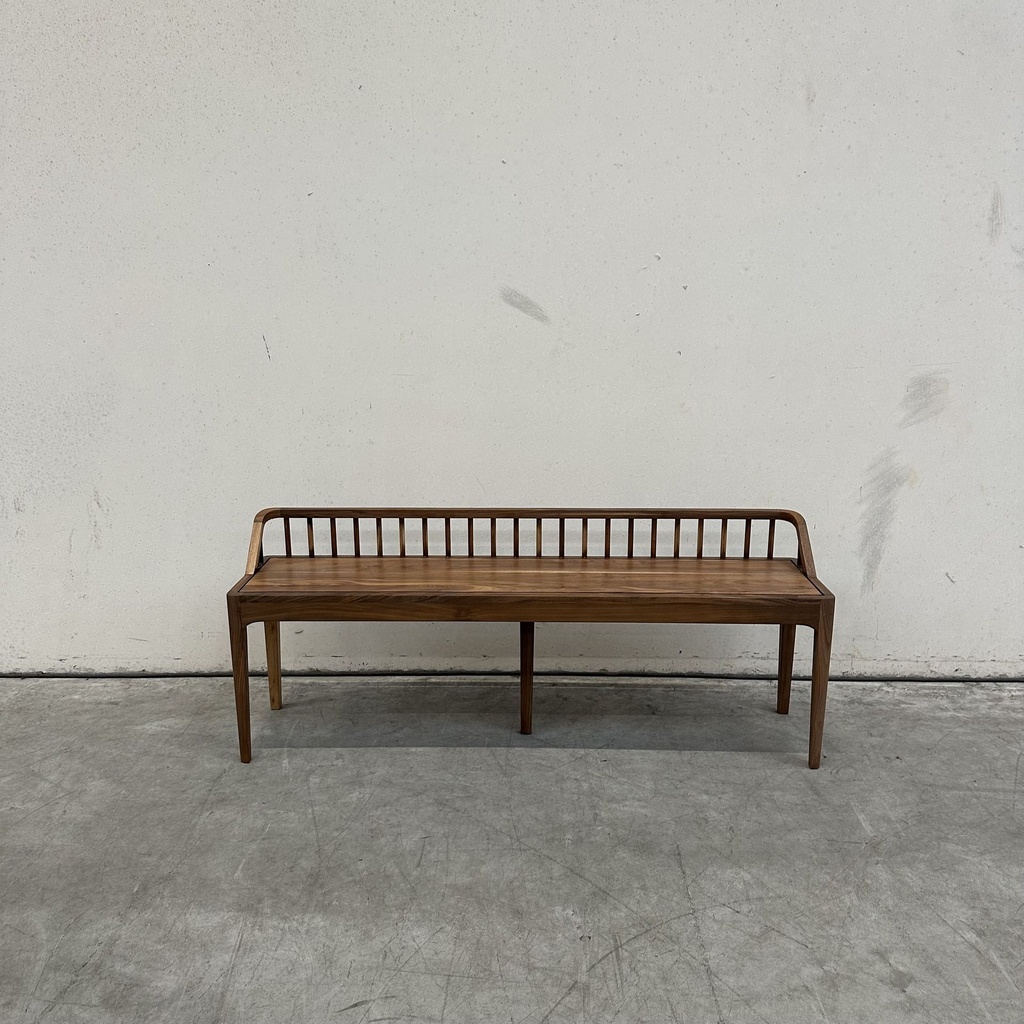 Walnut Spindle bench
