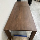 Slice extendable dinging table