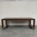 Slice extendable dinging table