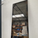 Aged floor mirror