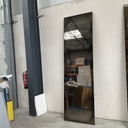 Aged floor mirror