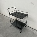 Dixon charcoal bar cart