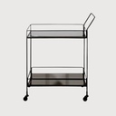 Dixon charcoal bar cart