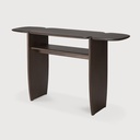 PI console – varnished mahogany – dark brown