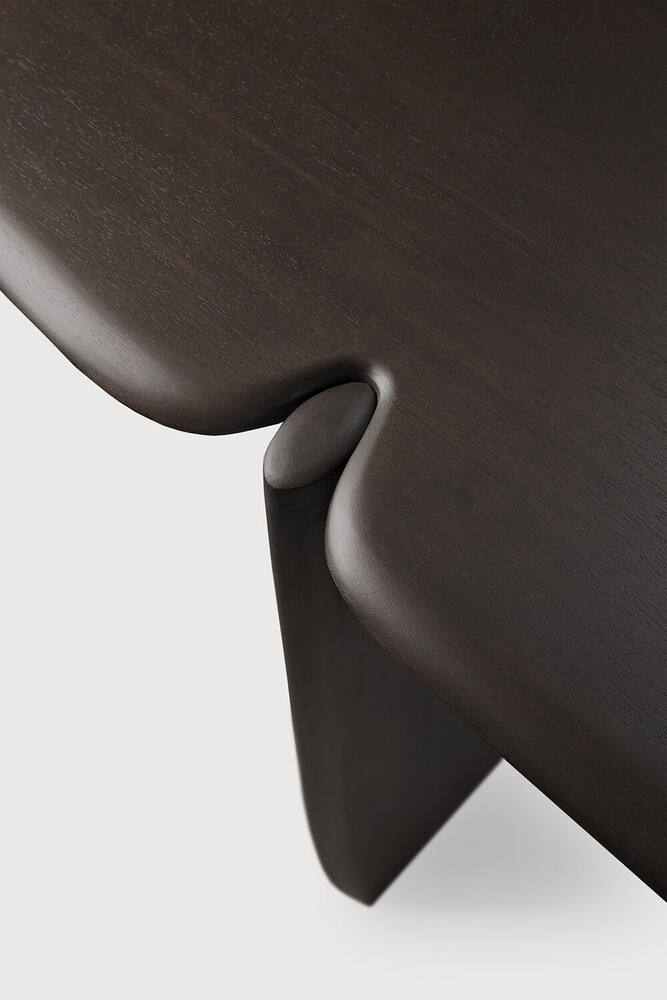PI console – varnished mahogany – dark brown