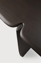 PI console – varnished mahogany – dark brown
