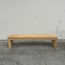 Straight bench