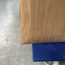Geometric dining table