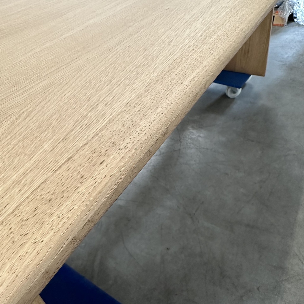 Geometric dining table
